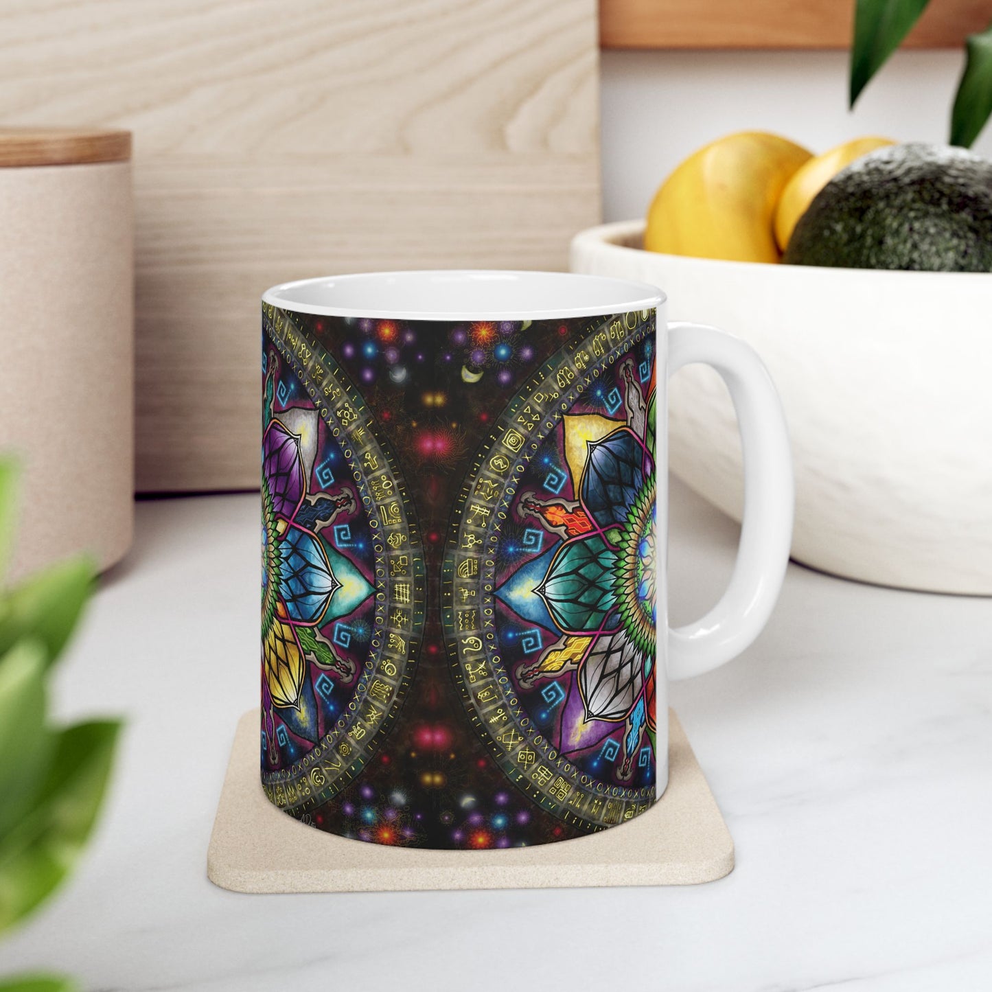 Pacio, Adam - Mystic Jewel Mandala - Ceramic Mug