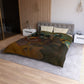 Toulouse-Lautrec, Henri - At the Moulin Rouge (1892) - Microfiber Duvet Cover