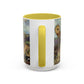 Redon, Odilon - The Cyclops (1914) - Colorful Accent Mugs