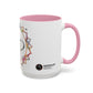 AdamPacio.com - White Logo - Colorful Accent Mugs