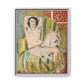 Matisse, Henri - Odalisque with Raised Arms (1923) - Matte Canvas, Framed