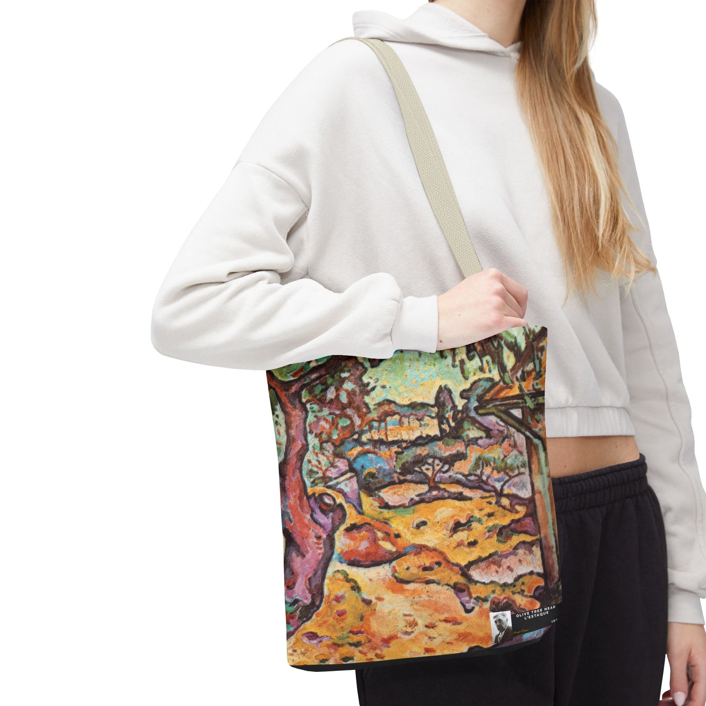 Braque, Georges - Olive Tree near L'Estaque (1906) - Tote Bag