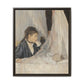 Morisot, Berthe - The Cradle (1872) - Matte Canvas, Framed