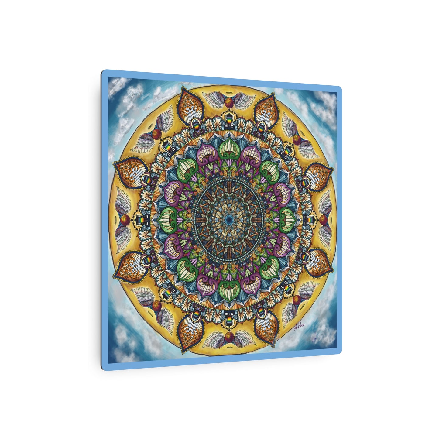 Celestia Mandala - Metal Sign