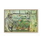 Morisot, Berthe - Eugene Manet on the Isle of Wight (1875) - Matte Canvas, Framed