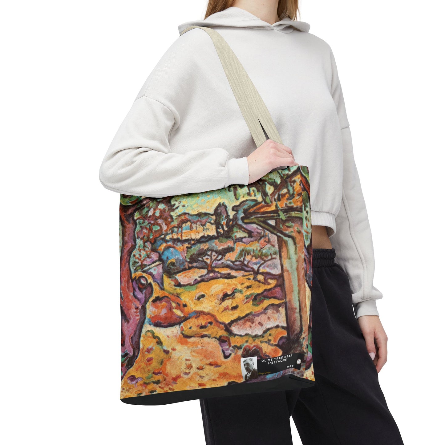 Braque, Georges - Olive Tree near L'Estaque (1906) - Tote Bag