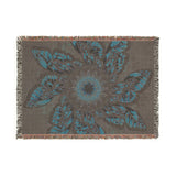 Monarch Butterfly Mandala - Woven Blanket