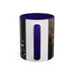 Courbet, Gustave - The Painter’s Studio (1855) - Colorful Accent Mugs