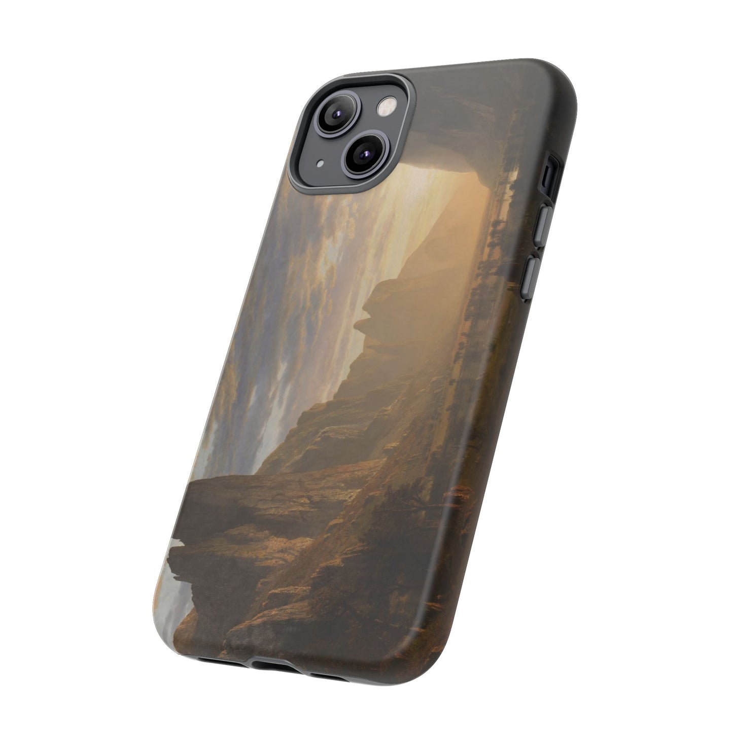 Bierstadt, Albert - Looking Down Yosemite Valley (1865) - Tough Phone Cases
