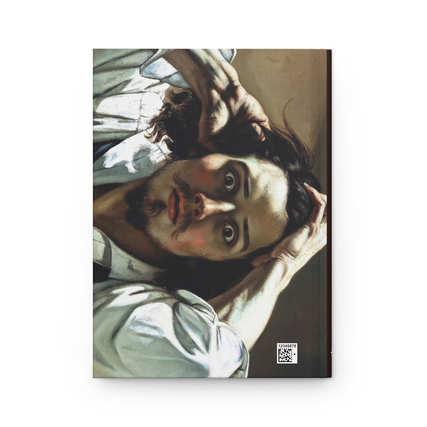 Courbet, Gustave - The Desperate Man (1843) - Hardcover Journal Matte
