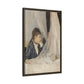 Morisot, Berthe - The Cradle (1872) - Matte Canvas, Framed