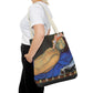Filiger, Charles - The Recumbent Christ (1895) - Tote Bag