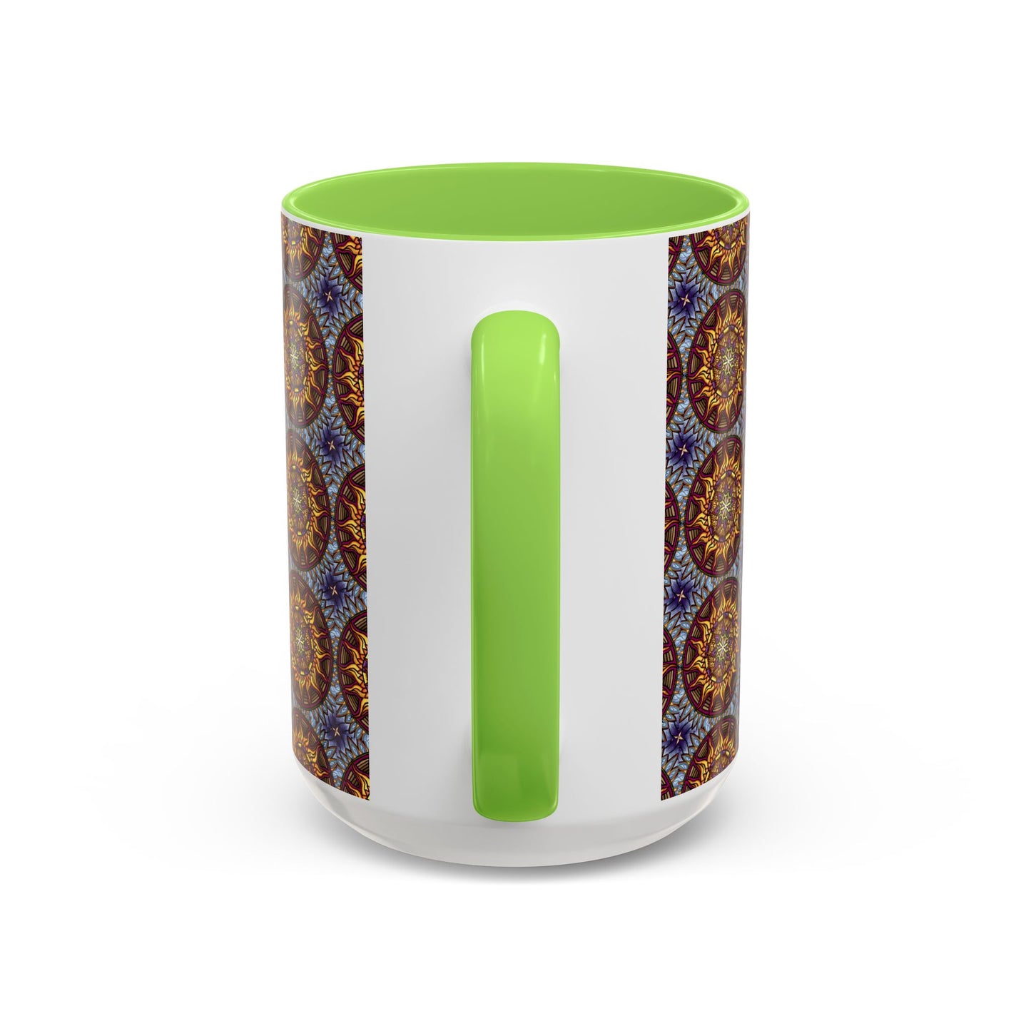 Pacio, Adam - Solar Disc Mandala - Colorful Accent Mugs