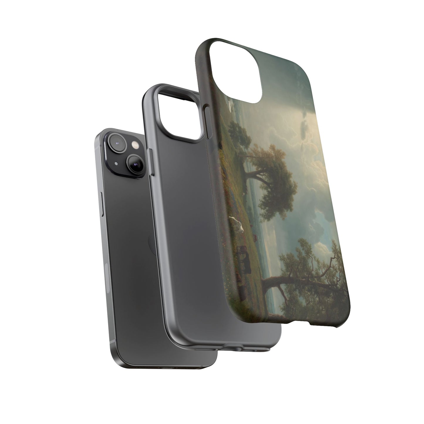 Bierstadt, Albert - California Spring (1875) - Tough Phone Cases