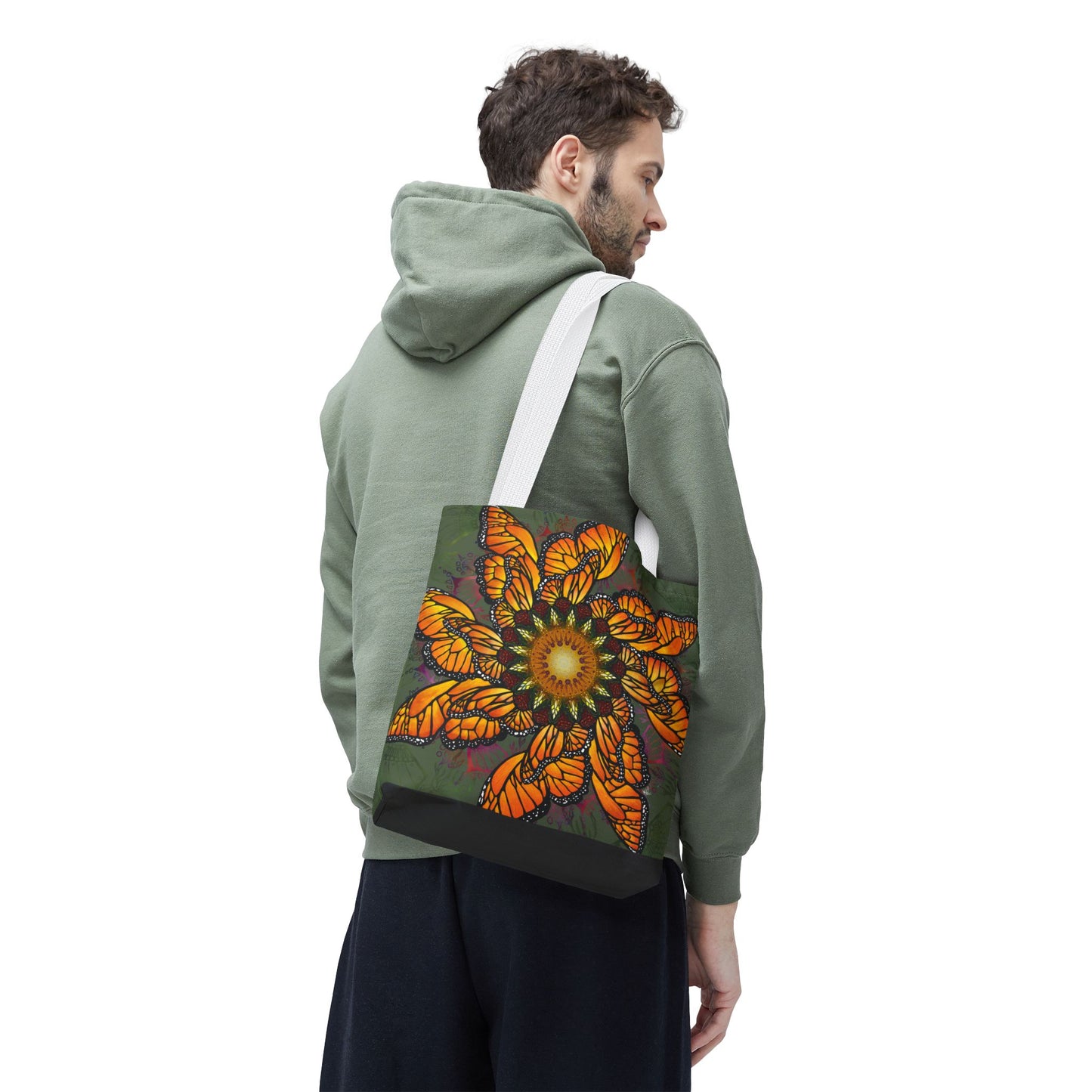 Pacio, Adam - Monarch Butterfly Mandala - Tote Bag