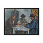 Cézanne, Paul - The Card Players (1892) - Matte Canvas, Framed
