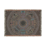 Mystic Jewel Mandala - Woven Blanket