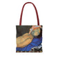Filiger, Charles - The Recumbent Christ (1895) - Tote Bag
