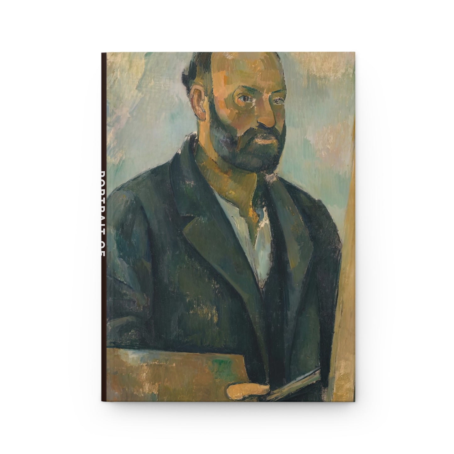 Cézanne, Paul - Portrait of the Artist with a Palette (1890) - Hardcover Journal Matte