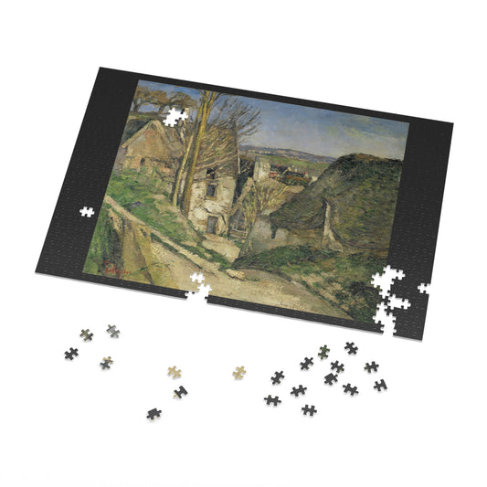 Cézanne's "The House of the Hanged Man" - 1000pc Jigsaw Puzzle