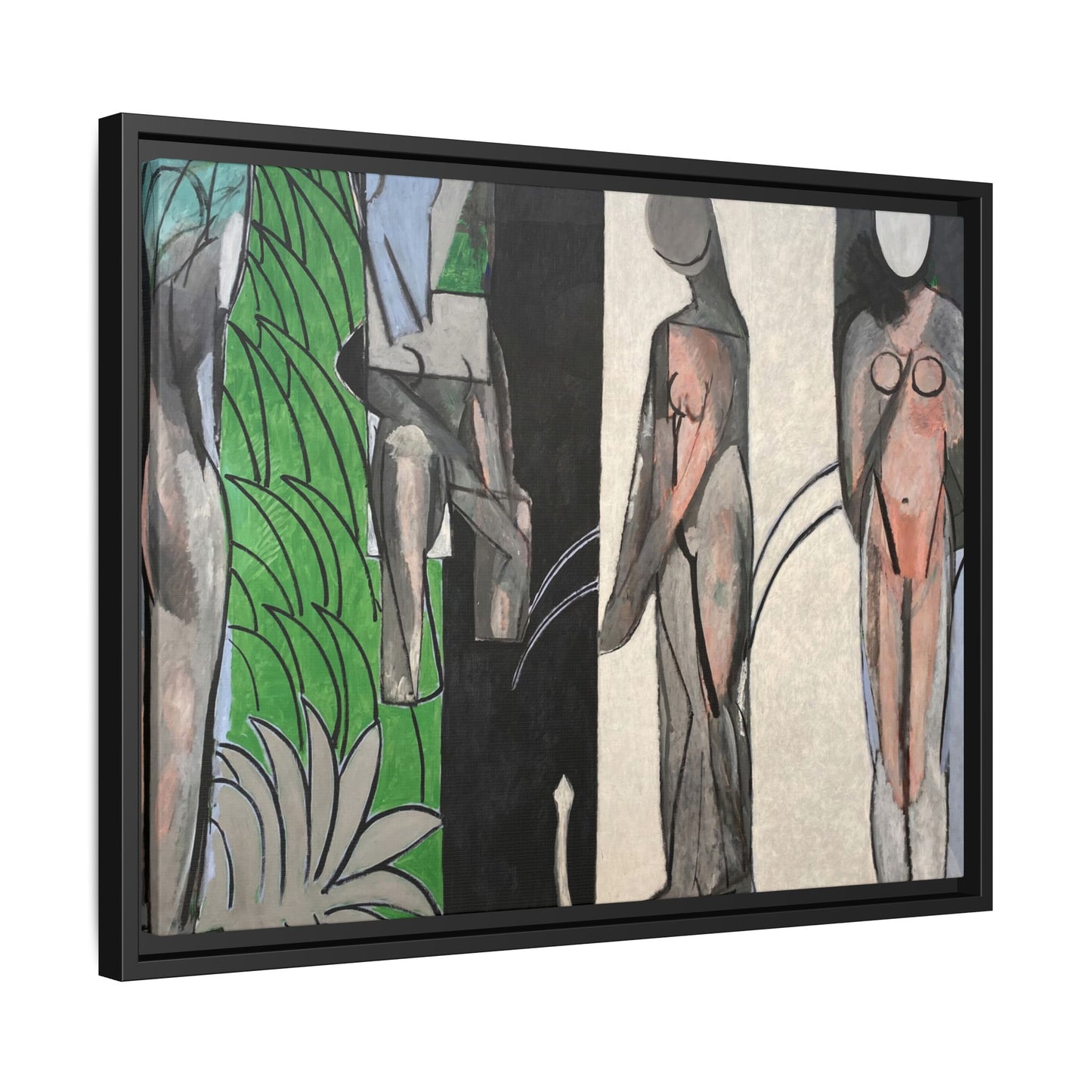 Matisse, Henri - Bathers by a River (1917) - Matte Canvas, Framed