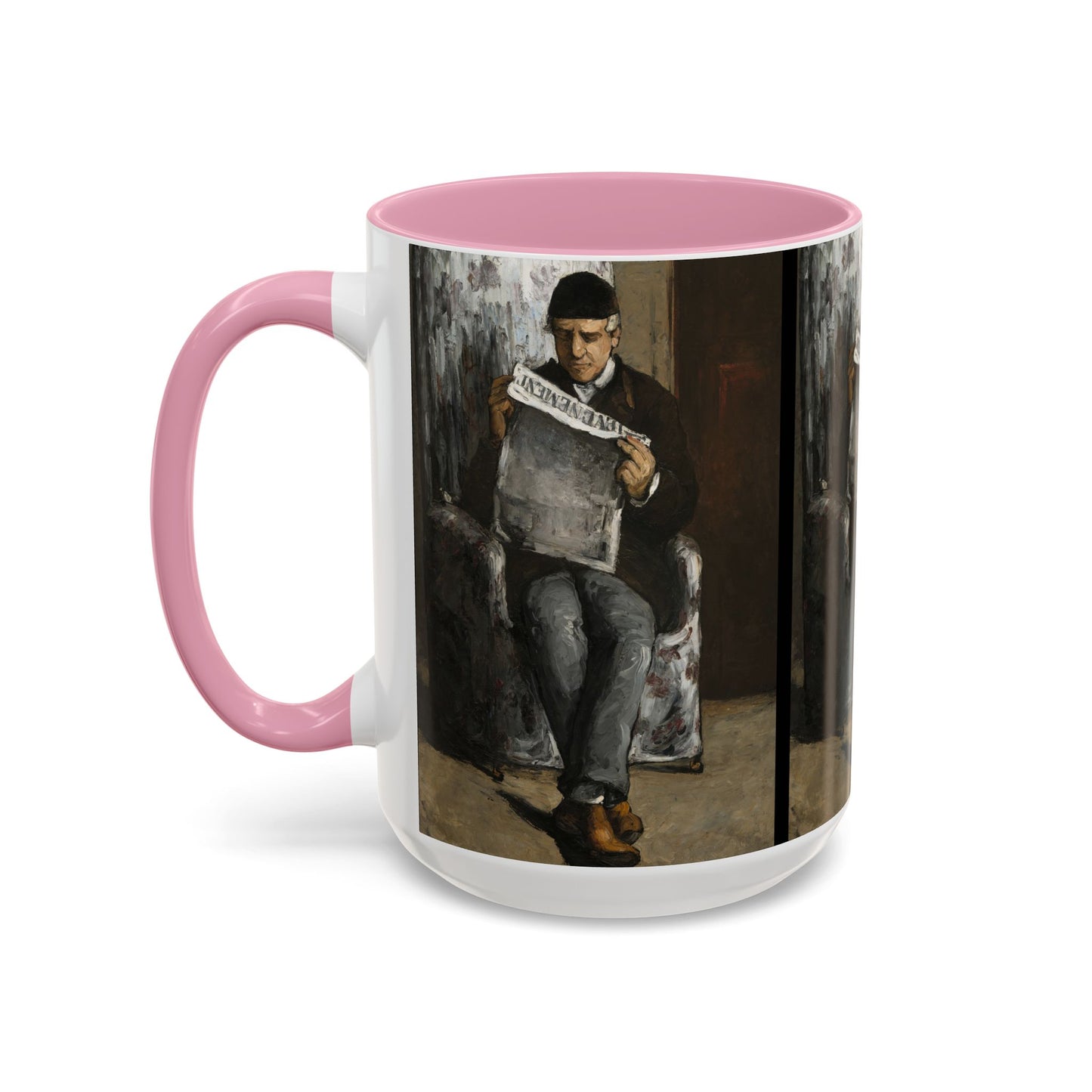 Cézanne, Paul - The Artist’s Father (1866) - Colorful Accent Mugs