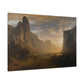 Bierstadt, Albert - Looking Down Yosemite Valley (1865) - Canvas Block, unframed