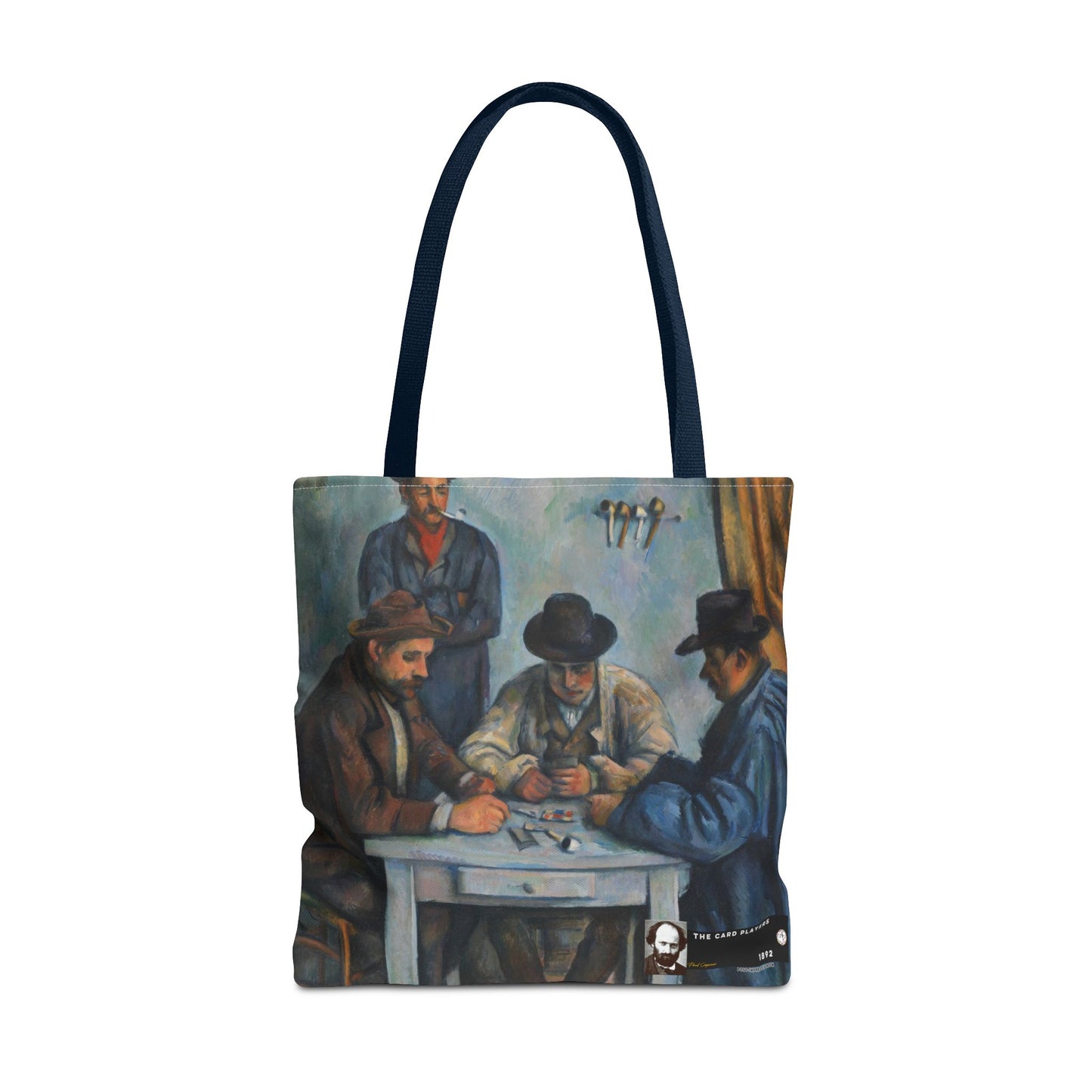 Cézanne, Paul - The Card Players (1892) - Tote Bag