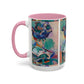 Matisse, Henri - Woman with a Hat (1905) - Colorful Accent Mugs