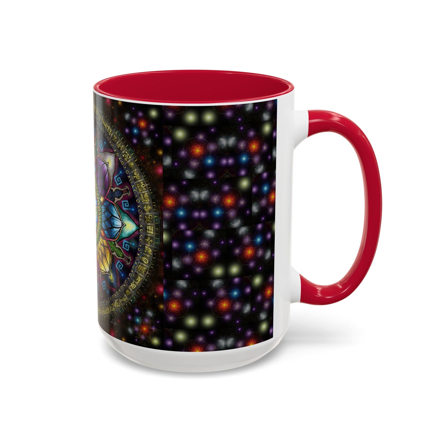 Pacio, Adam - Mystic Jewel Mandala - Colorful Accent Mugs