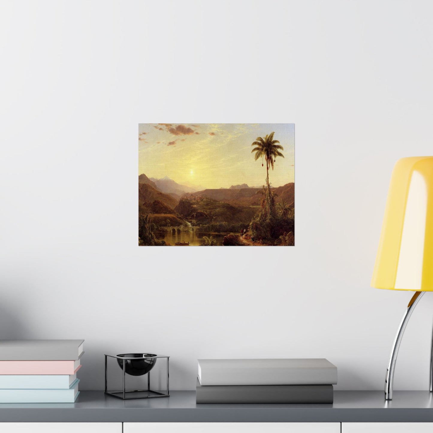 Church, Frederic Edwin - The Cordilleras - Sunrise (1853) - Satin Posters