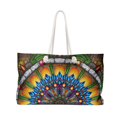 Pacio, Adam - Emerald Arrows Mandala - Weekender Bag