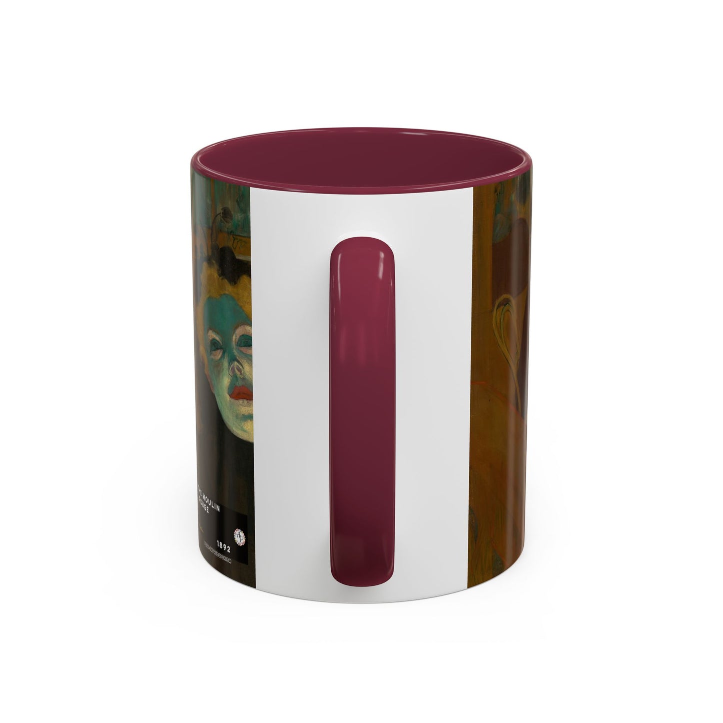 Toulouse-Lautrec, Henri - At the Moulin Rouge (1892) - Colorful Accent Mugs