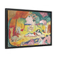 Matisse, Henri - The Joy of Life (1905) - Matte Canvas, Framed
