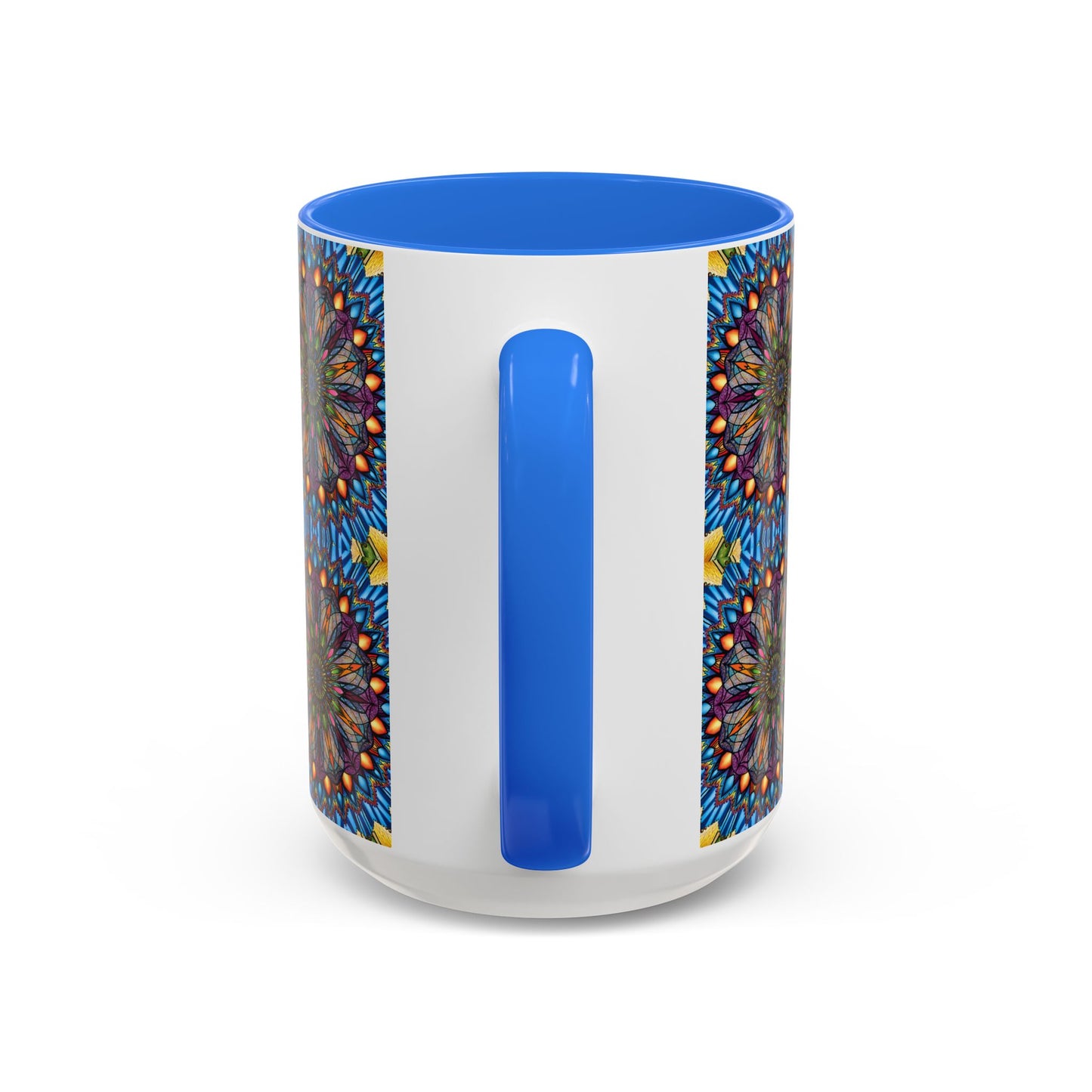 Pacio, Adam - Emerald Arrows Mandala - Colorful Accent Mugs