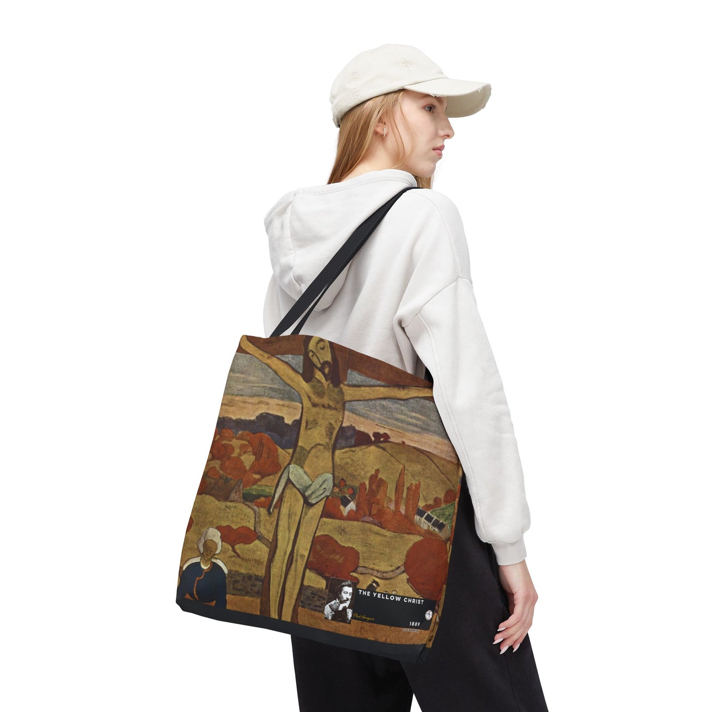 Gauguin, Paul - The Yellow Christ (1889) - Tote Bag