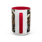 Courbet, Gustave - The Desperate Man (1843) - Colorful Accent Mugs