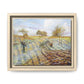 Pissarro, Camille - Hoarfrost (1873) - Matte Canvas, Framed