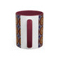 Pacio, Adam - Solar Disc Mandala - Colorful Accent Mugs