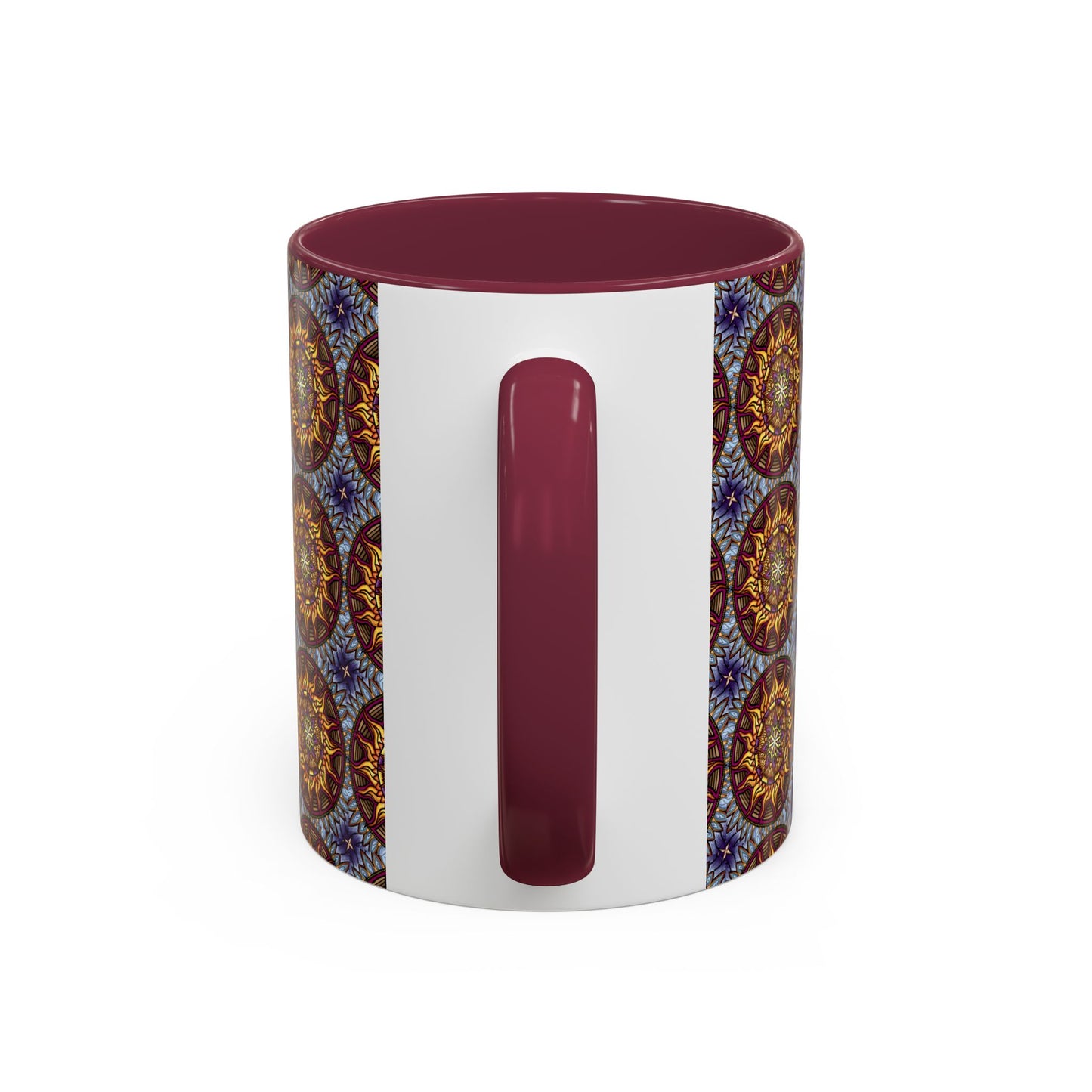 Pacio, Adam - Solar Disc Mandala - Colorful Accent Mugs