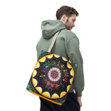 Obsidian Grandmothers Mandala - Tote Bag