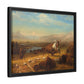 Bierstadt, Albert - The Last of the Buffalo  (1888) - Matte Canvas, Framed