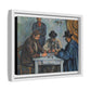 Cézanne, Paul - The Card Players (1892) - Matte Canvas, Framed