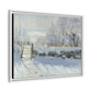 Monet, Claude - The Magpie (1868) - Matte Canvas, Framed