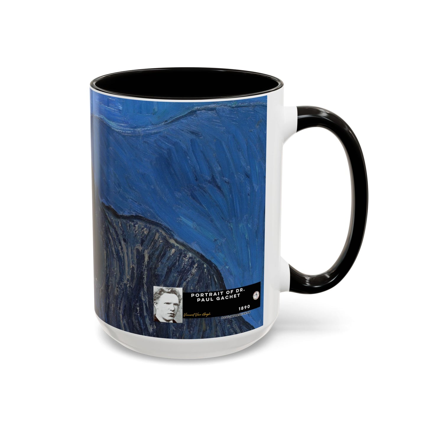 Van Gogh, Vincent - Portrait of Dr. Paul Gachet (1890) - Colorful Accent Mugs