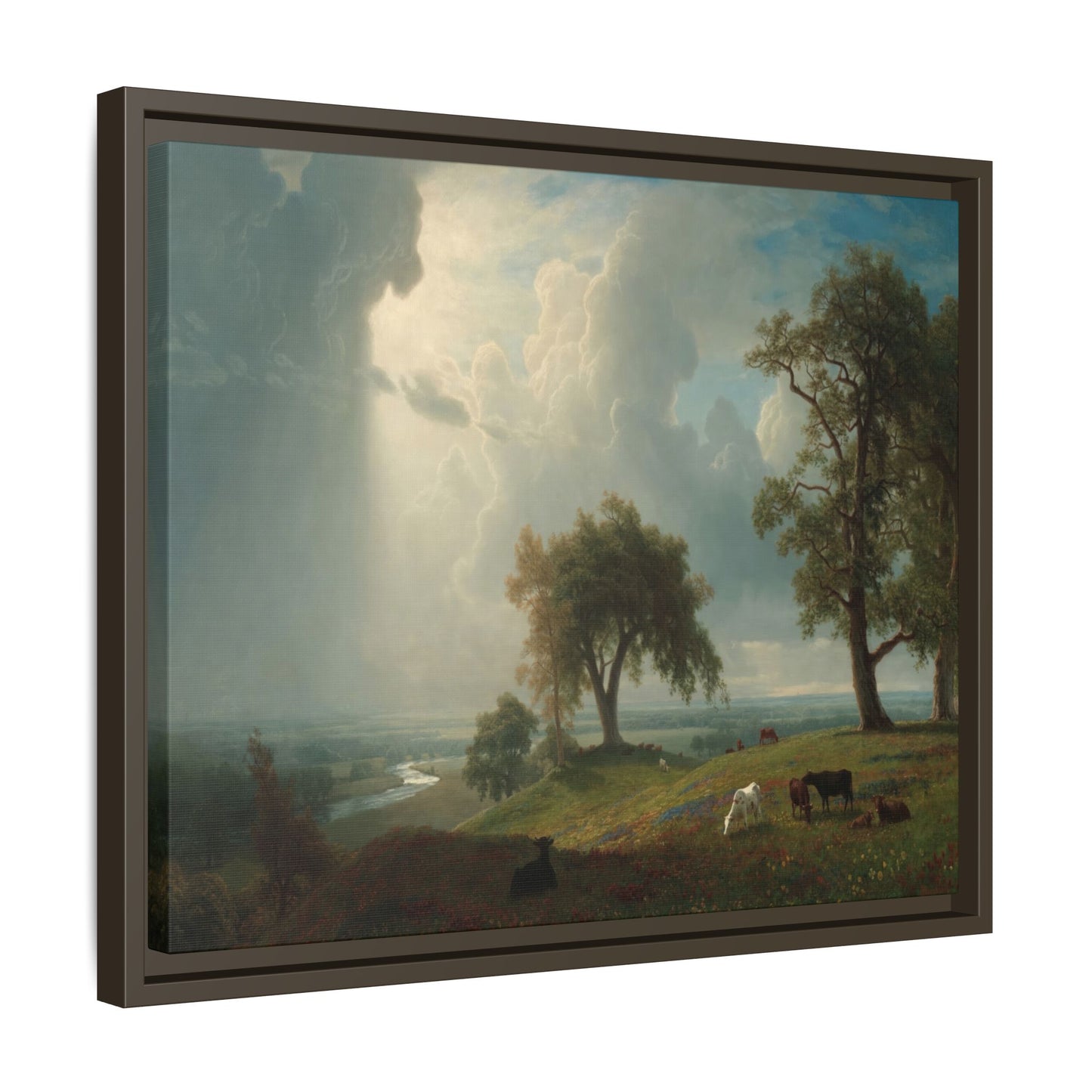 Bierstadt, Albert - California Spring (1875) - Matte Canvas, Framed