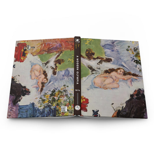 Cézanne, Paul - A Modern Olympia (1874) - Hardcover Journal Matte