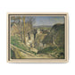 Cézanne, Paul - The House of the Hanged Man, Auvers-sur-Oise (1874) - Matte Canvas, Framed
