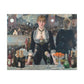 Manet, Édouard - A Bar at the Folies-Bergère (1880) - Canvas Block, unframed
