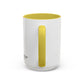 AdamPacio.com - Black Logo - Colorful Accent Mugs